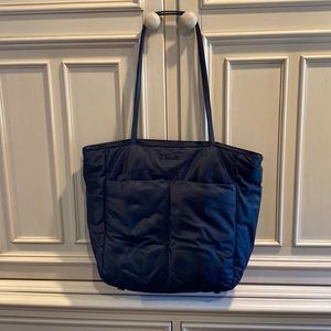 MZ Wallace navy tote/crossbody bag